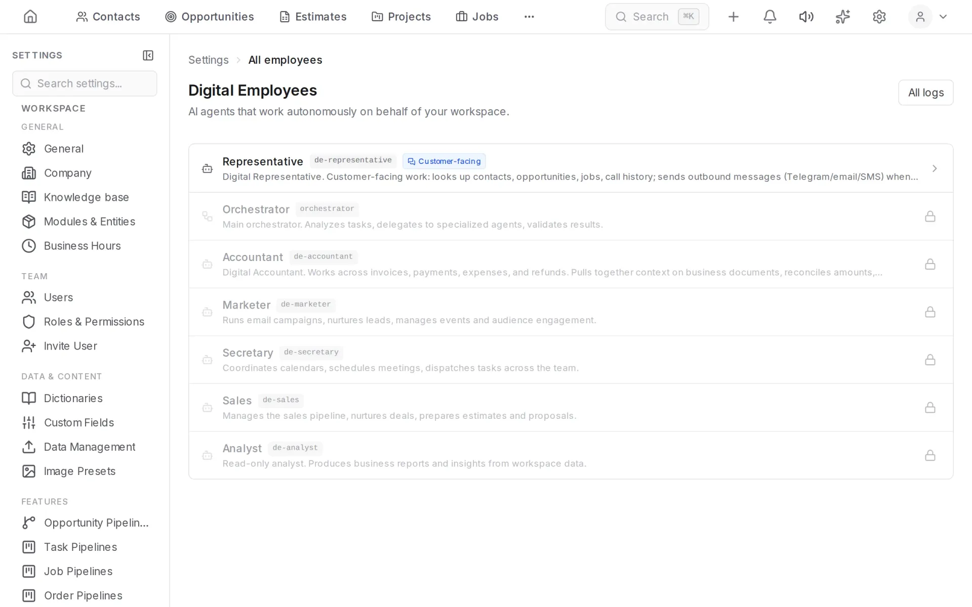Digital employees